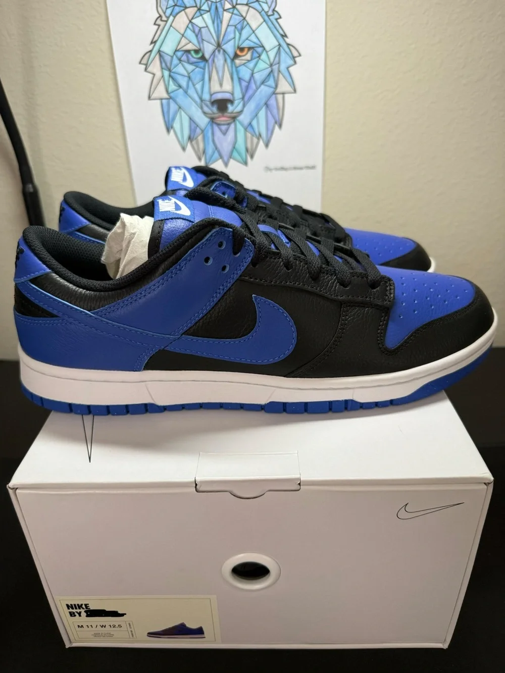 New Men’s Size 11 “Nike by You” Dunk Low